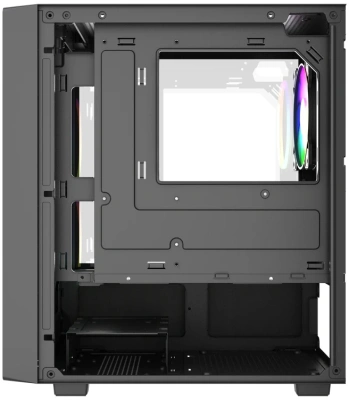 Корпус Powercase Mistral SM02 ARGB Black (CMMSM02B-A3)