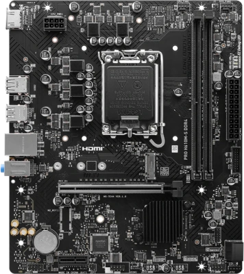 Материнская плата 1700 MSI H610M-S PRO DDR4