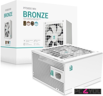 Блок питания 500W Deepcool Gamerstorm PF500X WH