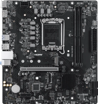 Материнская плата 1700 MSI H610M-B PRO DDR5