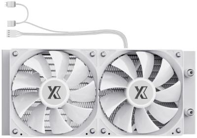 Водяное охлаждение Xastra LM240 ARGB WH