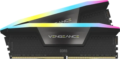 Модуль памяти DDR5 64Gb (2x32Gb Kit) Corsair 6000 Vengeance RGB CMH64GX5M2B6000C38
