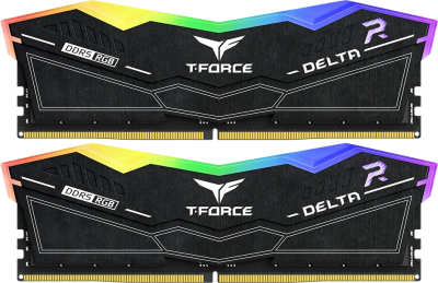 Модуль памяти DDR5 16Gb (2x8Gb Kit) Team Group 6000 T-Force Delta RGB FF3D516G6000HC38ADC01