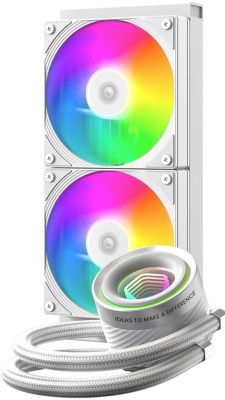 Водяное охлаждение ID-Cooling FX240 INF White