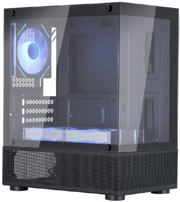 Корпус 1stPlayer MIKU Mi2-A ARGB Black Mi2-A-BK-2FC7R-1FC7