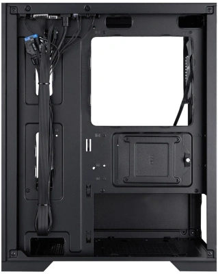 Корпус 1stPlayer Go2 ARGB Black Go2-BK-4F7