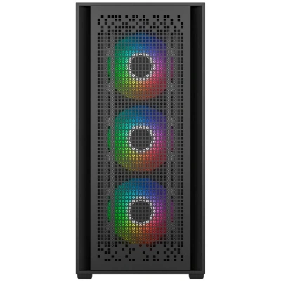 Корпус Powercase ByteFlow Black (CBFB-A4)