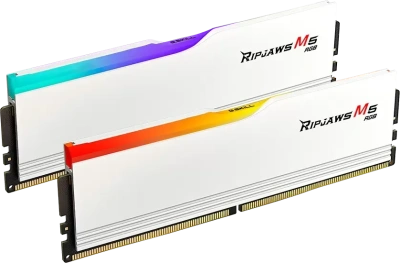 Модуль памяти DDR5 64Gb (2x32Gb Kit) G.Skill 6400 Ripjaws M5 RGB F5-6400J3239G32GX2-RM5RW
