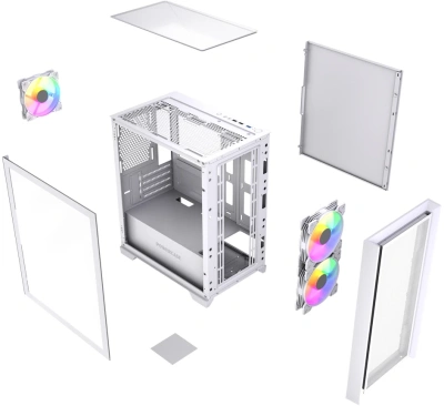 Корпус Powercase Alisio Micro Z3W ARGB V2 (CAMZW-A3-V2)