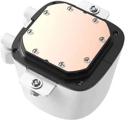 Водяное охлаждение ID-Cooling FX240 LCD White