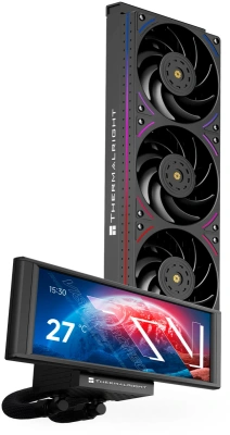 Водяное охлаждение Thermalright Trofeo Vision 360 ARGB Black TRTV360AB