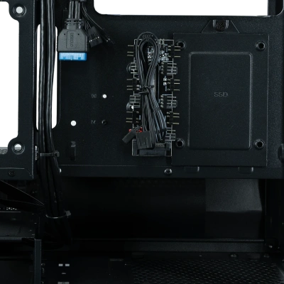 Корпус Xastra Q400M 5ARGB-FG-C6-UC Black