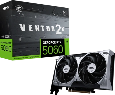 Видеокарта GeForce RTX 5060 8Gb MSI Ventus 2X OC