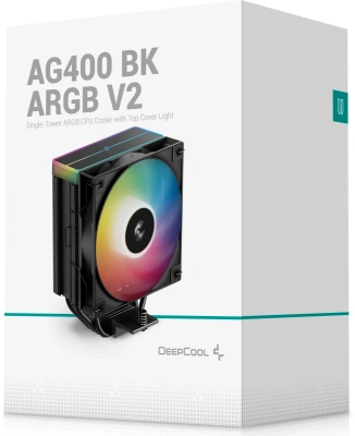 Кулер для процессора Deepcool AG400 BK ARGB V2
