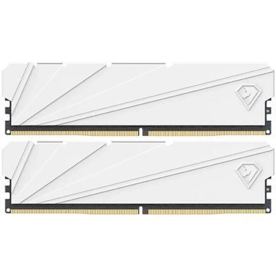 Модуль памяти DDR4 32Gb (2x16Gb Kit) Netac 3200 Shadow S White NTSSD4P32DP-32W