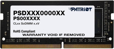 Модуль памяти SO-DIMM DDR4 8Gb Patriot 3200 PSD48G320081S