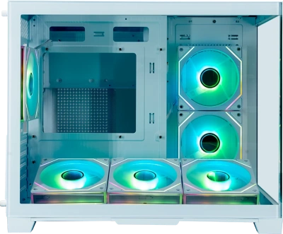 Корпус Xastra QW500M 6ARGB-C10-UC White QW500M-6FM12A-C10-UC-WH