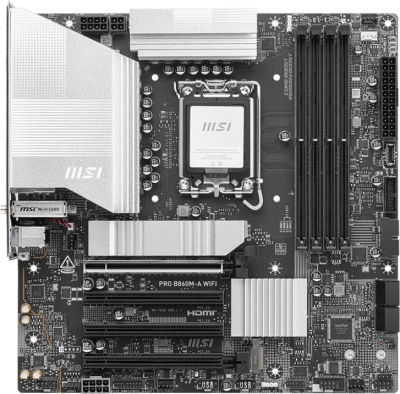 Материнская плата 1851 MSI B860M-A PRO WIFI