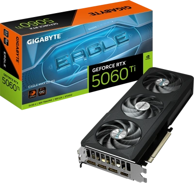 Видеокарта GeForce RTX 5060Ti 8Gb Gigabyte GV-N506TEAGLEMAX OC-8GD