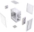 Корпус Powercase Mistral SM03 ARGB White (CMMSM03W-A3)
