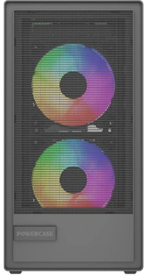 Корпус Powercase Mistral SM02 ARGB Black (CMMSM02B-A3)