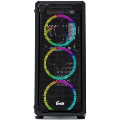 Корпус Powercase Mistral Z4 Mesh RGB (CMIZB-R4)