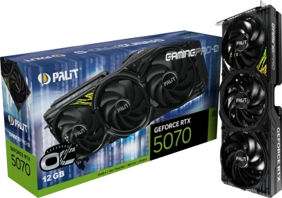 Видеокарта GeForce RTX 5070 12Gb Palit GamingPro-S OC NE75070T19K9-GB2050U