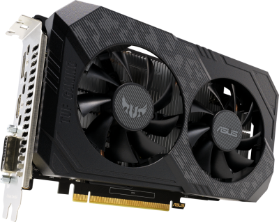 Видеокарта GeForce GTX 1650 4Gb Asus TUF-GTX1650-O4GD6-P-V2-GAMING
