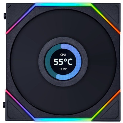 Вентилятор для корпуса 120mm Lian Li UNI FAN TL LCD Black G99.12TLLCD3B.R0 (3 in 1)