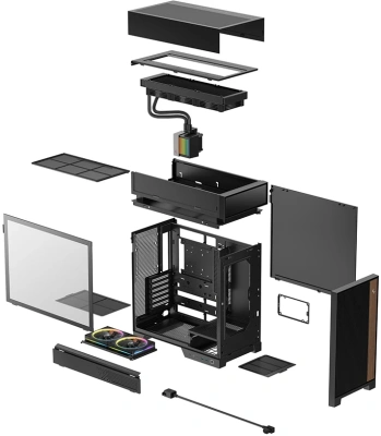 Корпус Deepcool CL6600 Black