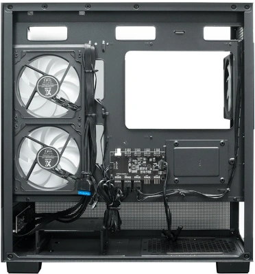 Корпус Xastra Q500M 6ARGB-C10-UC Black