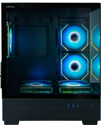Корпус Xastra Q400M 5ARGB-C6-UC Black