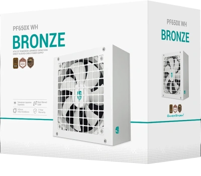 Блок питания 650W Deepcool Gamerstorm PF650X WH