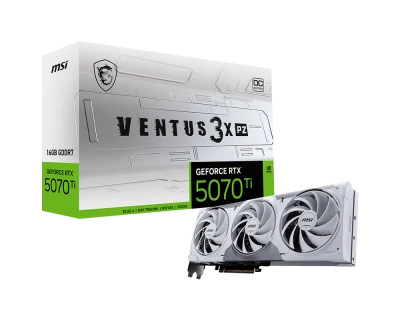 Видеокарта GeForce RTX 5070Ti 16Gb MSI Ventus 3X PZ OC