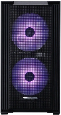 Корпус 1stPlayer AU6 ARGB Black AU6-BK-2FA7-14-2FA7R-1FA7