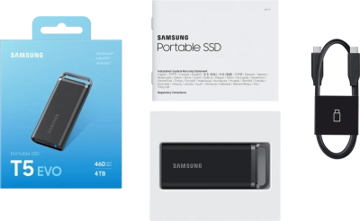 Внешний SSD 4Tb Samsung T5 EVO MU-PH4T0S/WW