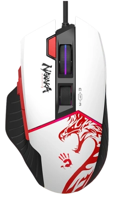 Мышь A4Tech Bloody W95 Max Naraka White