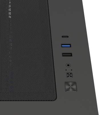 Корпус Xastra QW500 7ARGB-C10-UC Black