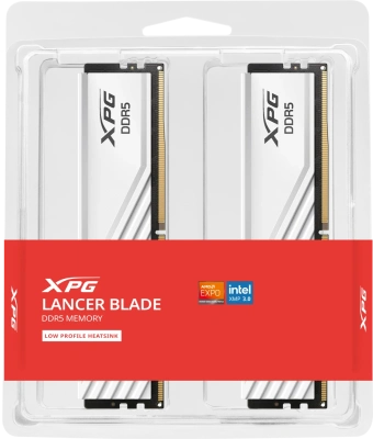 Модуль памяти DDR5 32Gb (2x16Gb Kit) AData 6000 XPG Lancer Blade AX5U6000C4816G-DTLABWH