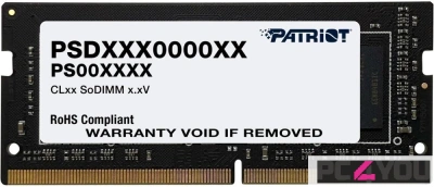Модуль памяти SO-DIMM DDR4 16Gb Patriot 3200 PSD416G32002S