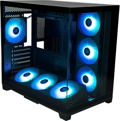 Корпус Xastra QW500 7ARGB-FC-C6-UC Black QW500-2FA36A-1FC12-C6-UC