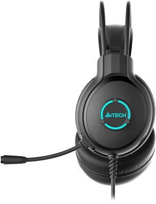 Наушники с микрофоном A4Tech Fstyler FH300U Black