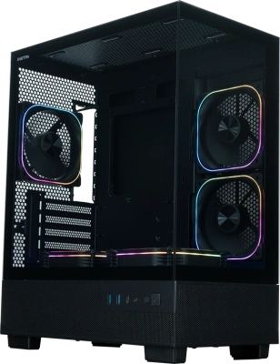 Корпус Xastra Q400M 5ARGB-FG-C6-UC Black