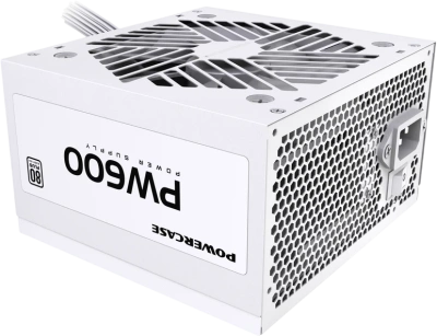 Блок питания 600W Powercase PW600 White PSW-600W-DC