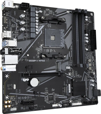 Материнская плата AM4 Gigabyte B550M K WF6E