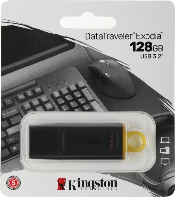 Флешка USB3 128Gb Kingston Data Traveler Exodia DTXS/128GB