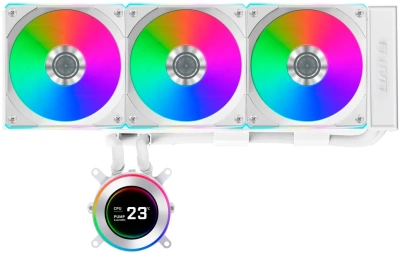 Водяное охлаждение Lian Li HydroShift II LCD-C 360R White G89.GHS2LCD36RW.R0