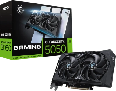 Видеокарта GeForce RTX 5050 8Gb MSI Gaming OC