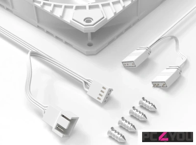Вентилятор для корпуса 140mm ID-Cooling WF-14025-XT ARGB White