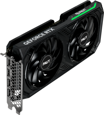 Видеокарта GeForce RTX 4060 8Gb Palit Dual NE64060019P1-1070D